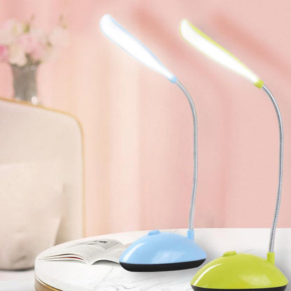 Creative Mini Macaron Plastic LED Folding Eye Care Battery Desk Lamp