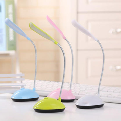 Creative Mini Macaron Plastic LED Folding Eye Care Battery Desk Lamp