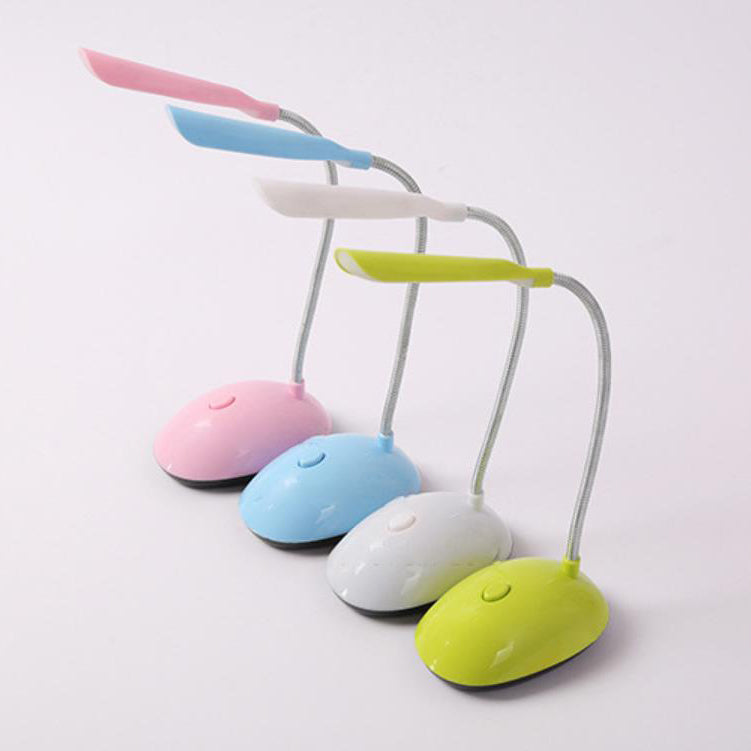 Creative Mini Macaron Plastic LED Folding Eye Care Battery Desk Lamp