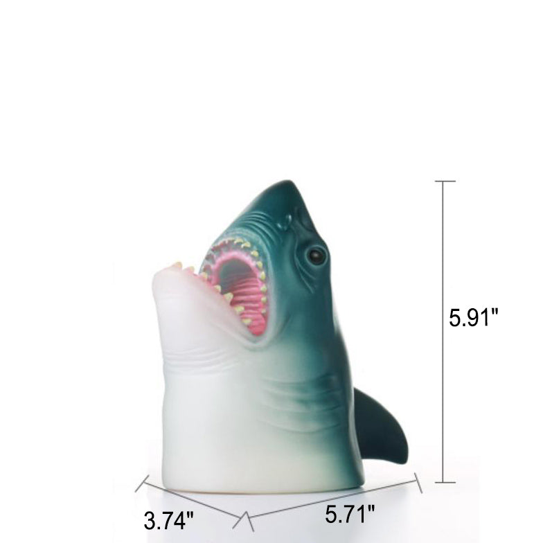 Creative Shark Silicone Pat LED Night Light Table Lamp