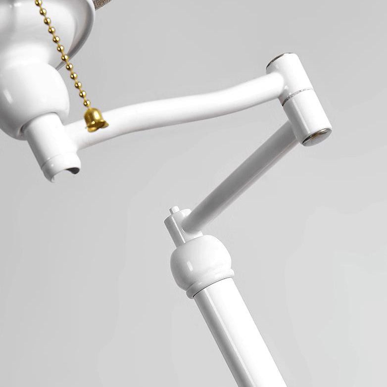 Minimalist Cone Fabric USB Wireless Rechargeable 1-Light Standing Table Lamp