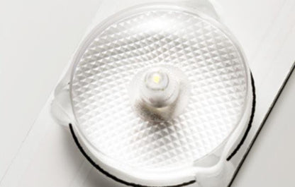 Nordic Creative Half Round Wooden Round LED Flush Mount Light