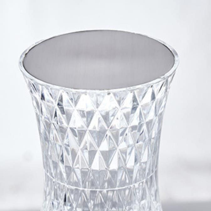 Modern Creative Vase Acrylic USB Rechargeable Touch LED Night Light Table Lamp