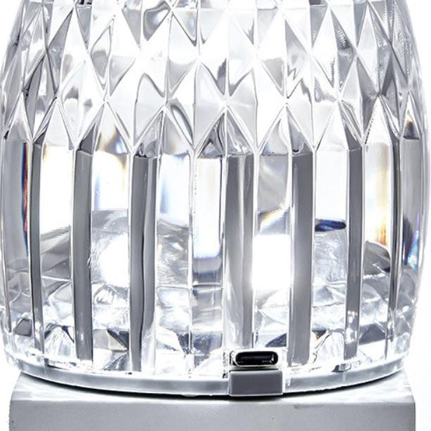 Modern Creative Vase Acrylic USB Rechargeable Touch LED Night Light Table Lamp