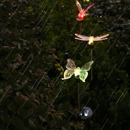 Modern Creative Animals Solar Outdoor Lawn LED Garden Ground Insert Landscape Light