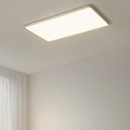 Modern Minimalist Rectangular Iron Aluminum LED Flush Mount Lighting