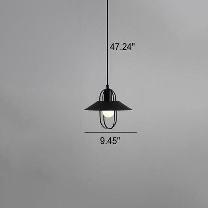 Modern Minimalist Iron 1-Light Pendant Light