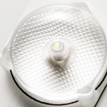 Modern Creative Pure White Cloud Star Wooden Acrylic LED Flush Mount Light