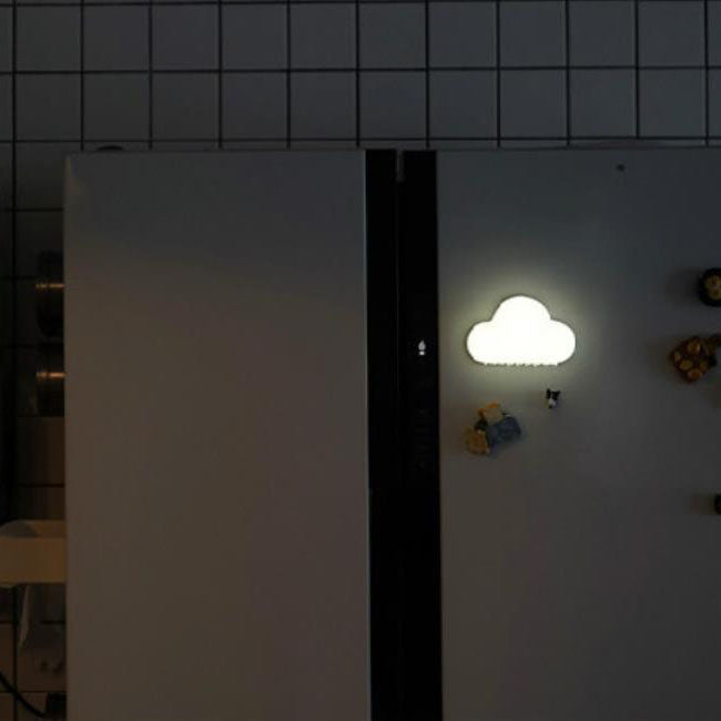 Modern Creative Cloud Plastic USB Rechargeable Sound Controlled LED Night Light