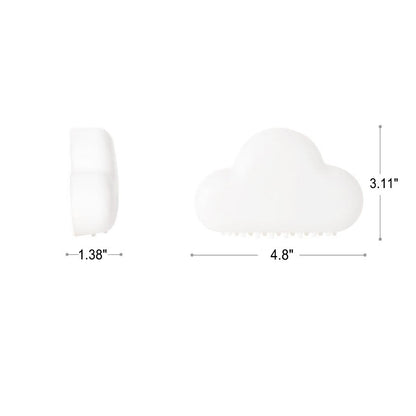 Modern Creative Cloud Plastic USB Rechargeable Sound Controlled LED Night Light