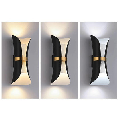 Nordic Luxury Column Hardware 2-Light Wall Sconce Lamp
