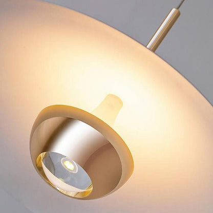 مصباح LED عصري فاخر من الألومنيوم مزود بألواح طائرة 