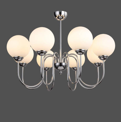 Modern Minimalist Vintage Round Ball 3/5/6/8-Light Island Light Chandelier