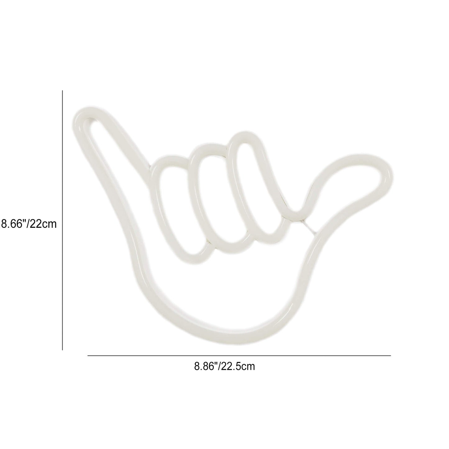 Neon Finger Shape LED Atmosphere Decorative Neon Lights