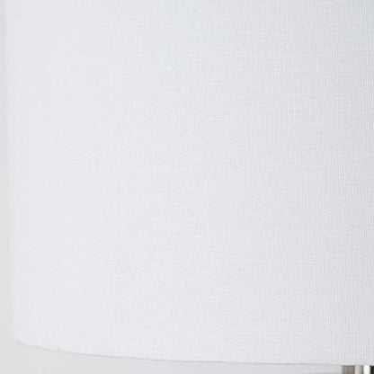 Nordic Light Luxury Green Striped Ceramic Drum Fabric 1-Light Table Lamp