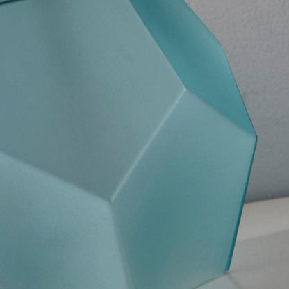 Nordic Drum Fabric Rhombus Ball Base 1-Light Table Lamp