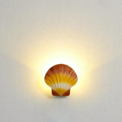 Outdoor Creative Shell Design Aluminum LED Waterproof Wall Sconce Lamp