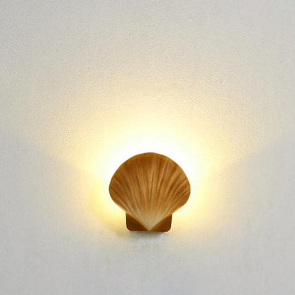 Outdoor Creative Shell Design Aluminum LED Waterproof Wall Sconce Lamp