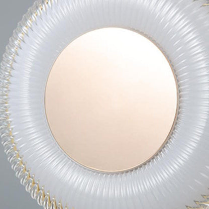 Nordic Light Luxury Round Acrylic LED Decorative Table Lamp