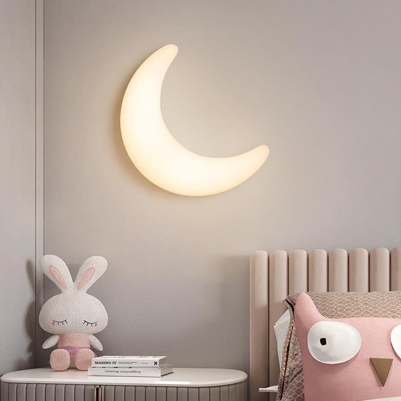 مصباح حائط LED بتصميم قمري حديث ومبتكر من الأكريليك
