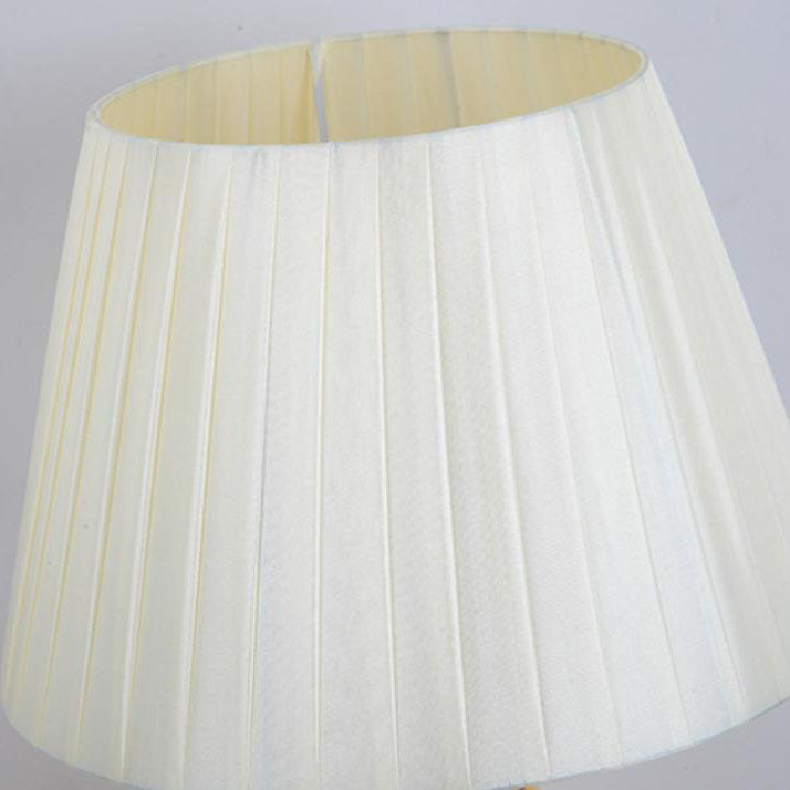 Modern Creative Warm Ceramic Cylindrical 1-Light Table Lamp