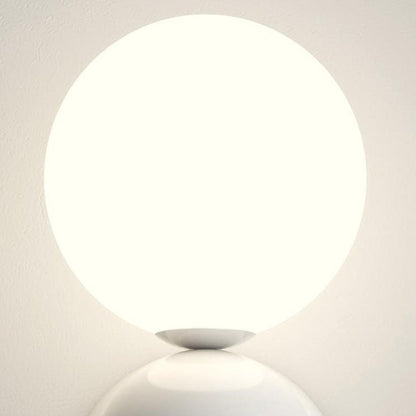 Modern Cream Style Children's Wrought Iron Sphere 1-Light Wall Sconce Lamp
