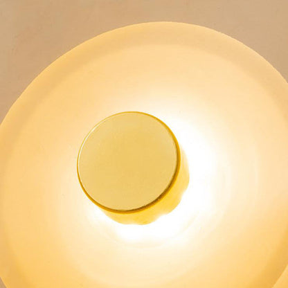 Nordic Modern Minimalist Glass Round Shape LED Wall Sconce Lamp