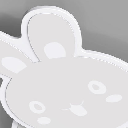 モダンアールデコ調 カタツムリ パンダ ウサギ ラウンド アクリル アイアン LED フラッシュマウント シーリングライト 寝室用