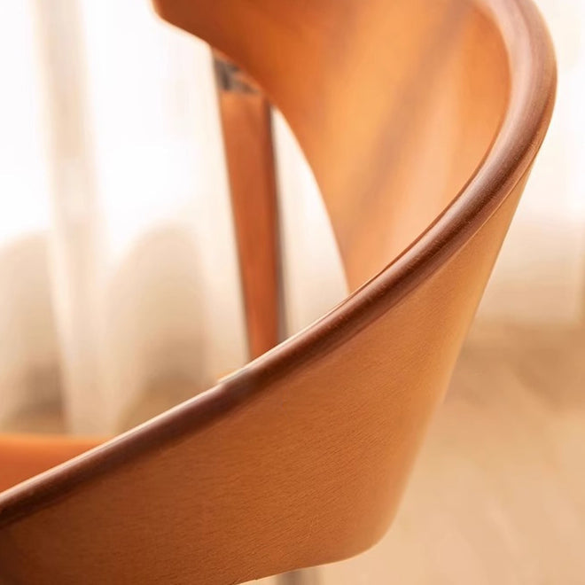 Traditional Vintage Square Velvet Iron Tapered Legs Dining Chair Backrest Armless For Dining Room