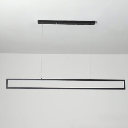 Modern Minimalist Long Frame LED Chandelier