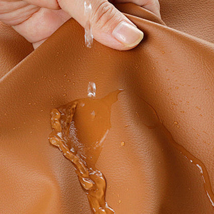 Modern Minimalist Microfiber Leather Wood Carbon Steel Sponge Square Elliptical Curved Dining Chair Backrest For Dining Room