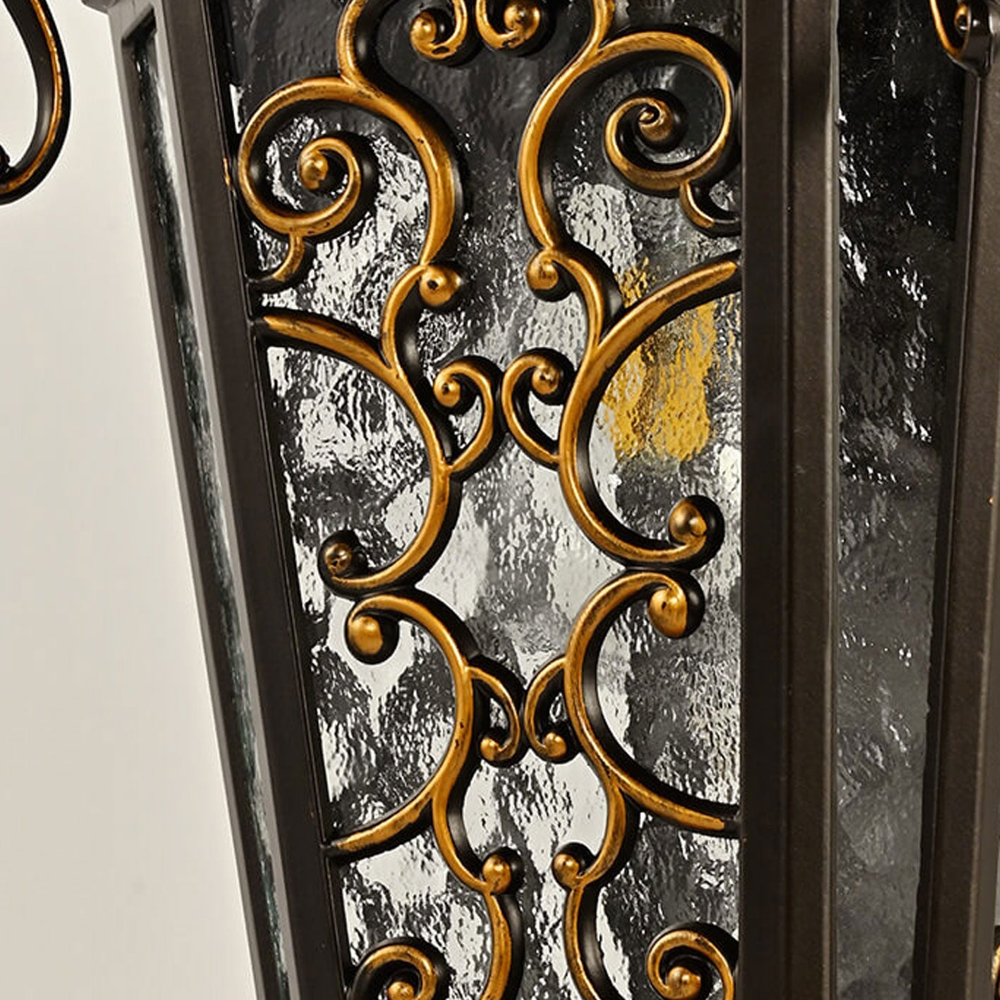 European Palace Outdoor Waterproof 1-Light Wall Sconce Lamp