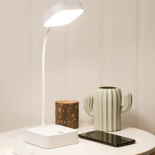 Simple Square Rechargeable Folding Touch LED Eye Care Desk Lamp