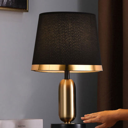 European Retro Fabric 1-Light Table Lamp