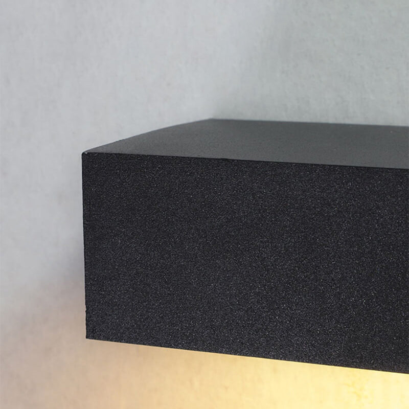 Minimalist Outdoor Waterproof One-Line Rectangular LED Waterproof Wall Sconce Lamp