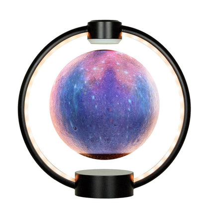 Creative Maglev Moon Design LED Colorful Light Night Light Table Lamp