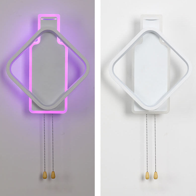 مصباح حائط LED مربع ملون إبداعي حديث 
