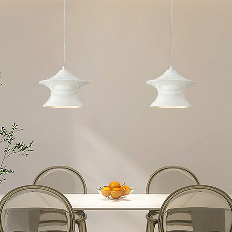 Scandinavian Modern Minimalist Gyro Resin 1-Light Pendant Light