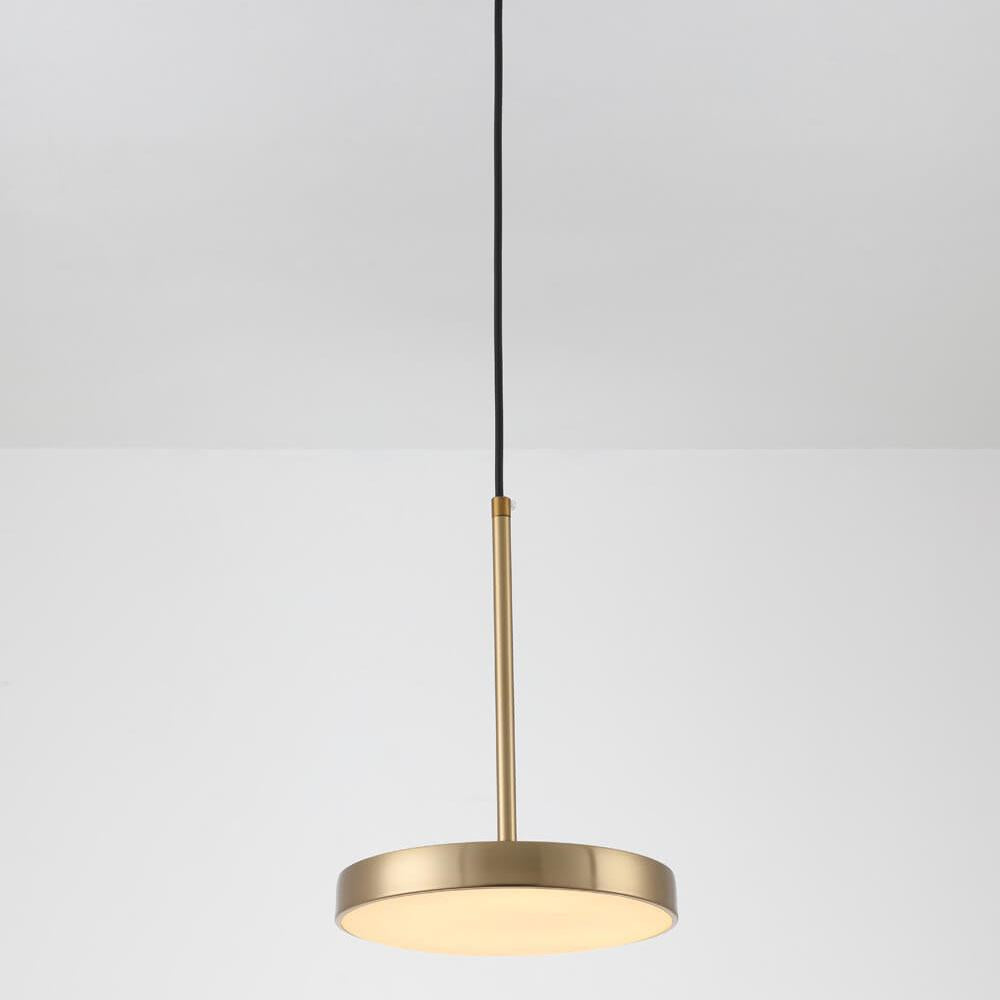 Modern Minimalist  Drum Metal LED Pendant Light