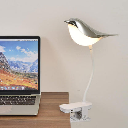 Nordic Creative Bird Clip USB Charging LED Night Light Table Lamp