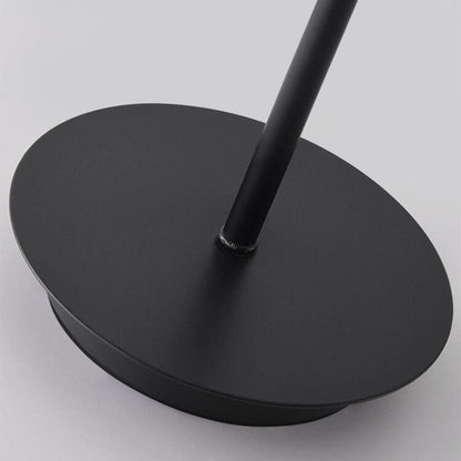 Nordic Simple Wrought Iron Glass Sphere 1-Light Standing Floor Lamp