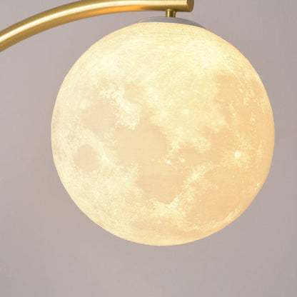 Modern Minimalist Iron Marble 1-Light Standing Floor Lamp
