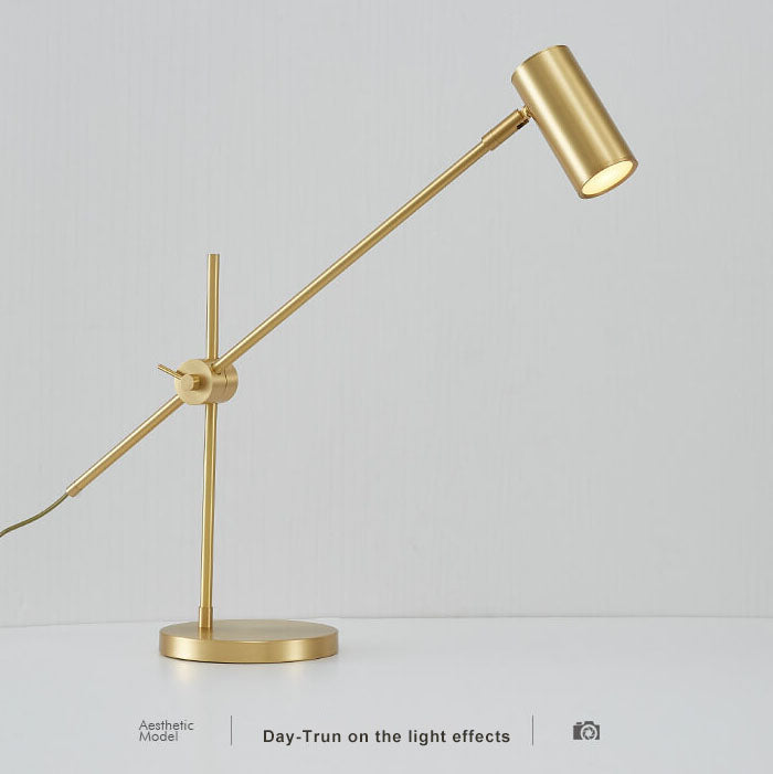 Modern 1-Light Adjustable Light Angle Led Table Lamps