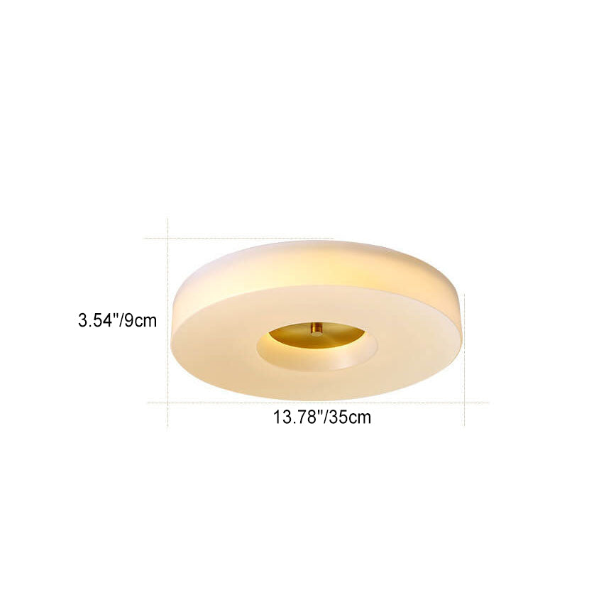 Circle 1-Light LED Flush Mount Lighting