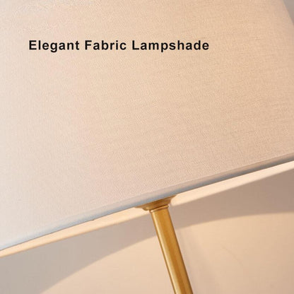 Modern Fabric 1-Light Crystal Ball Base Table Lamps