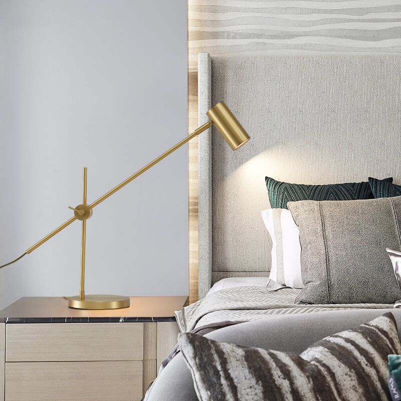 Modern 1-Light Adjustable Light Angle Led Table Lamps