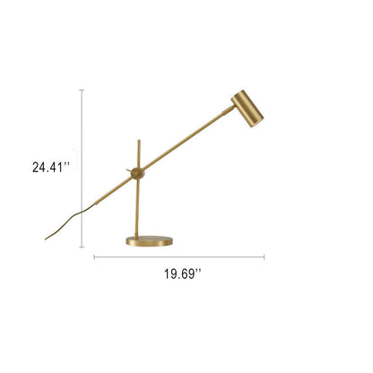 Modern 1-Light Adjustable Light Angle Led Table Lamps