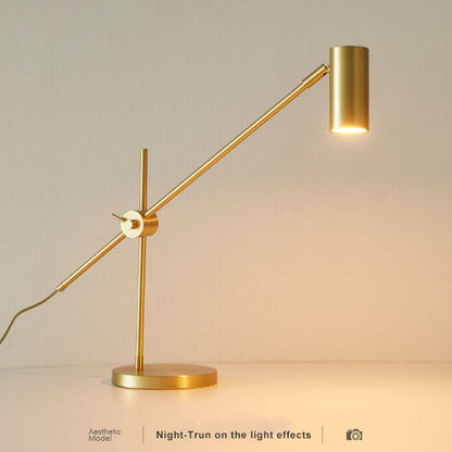 Modern 1-Light Adjustable Light Angle Led Table Lamps