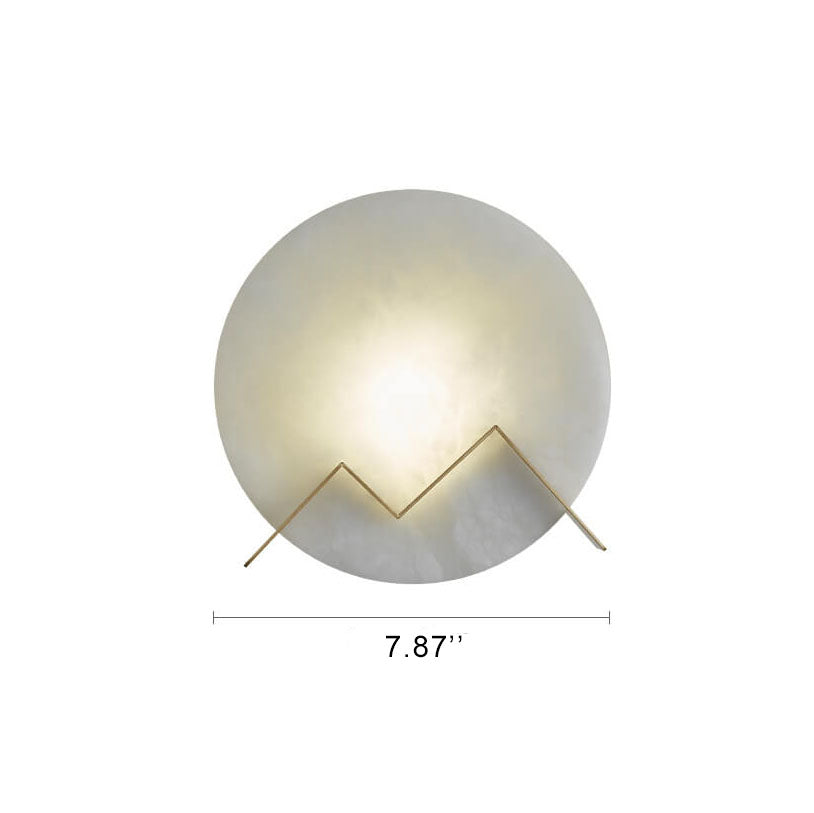 サークルマーブル 1灯 LED ウォールスコンスランプ