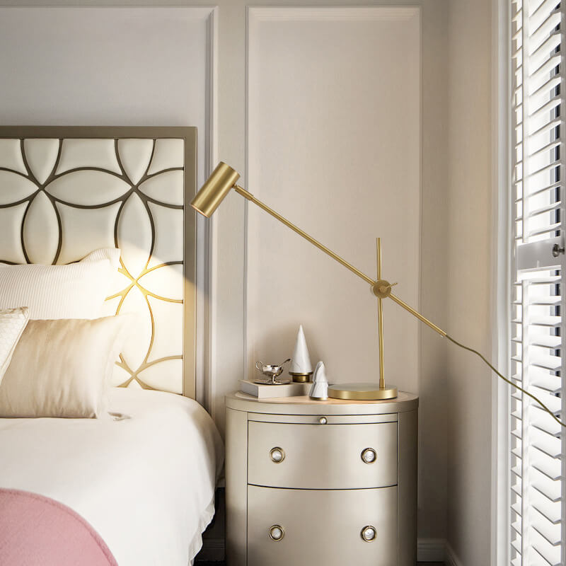 Modern 1-Light Adjustable Light Angle Led Table Lamps